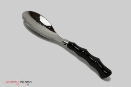 Inox hammer and wood spoon 25*7cm